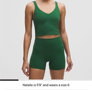 lululemon athletica Green Align Crop Top